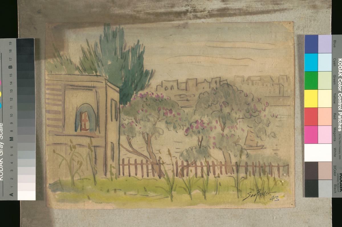 (Untitled) A Garden View