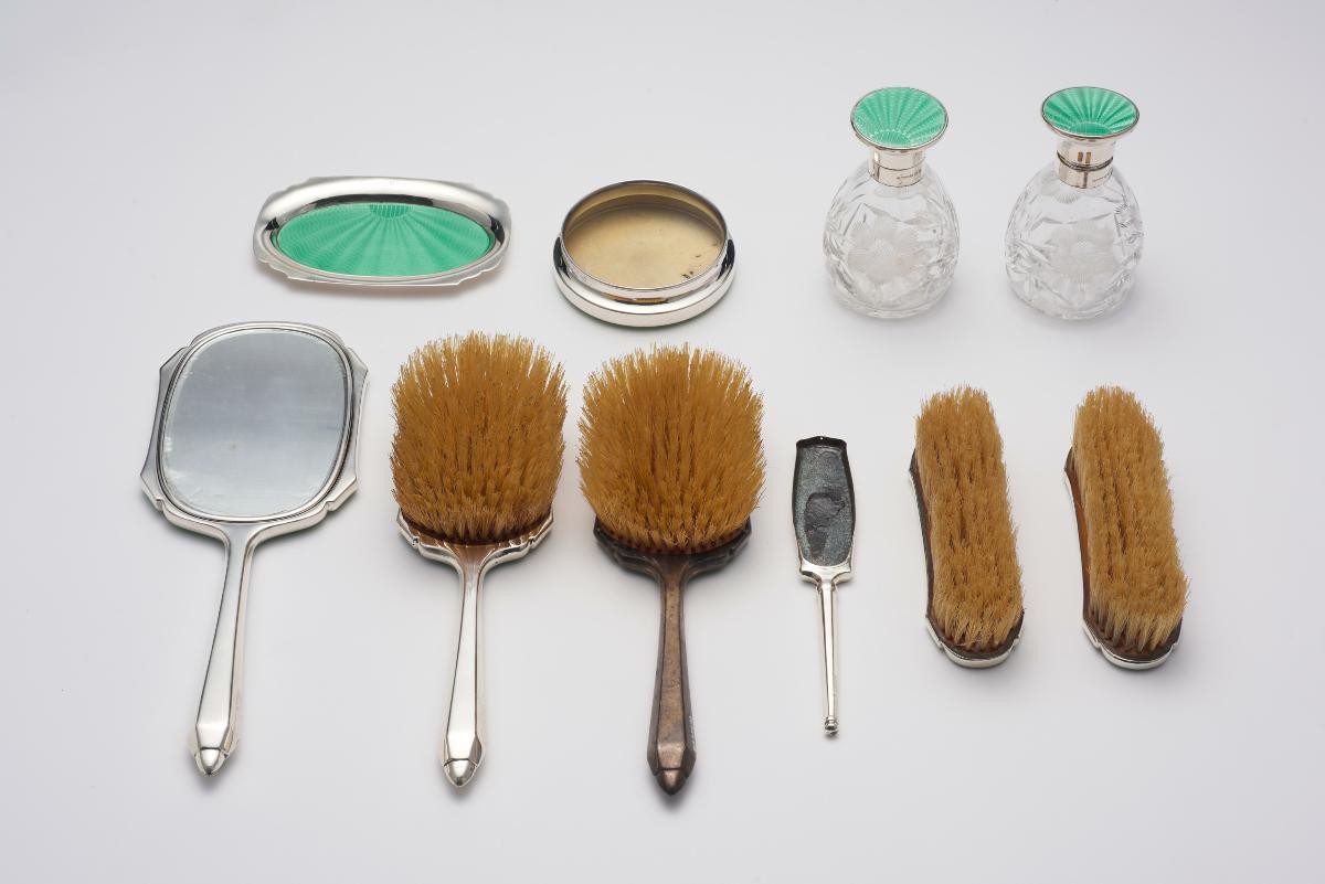 Art Deco Vanity Set