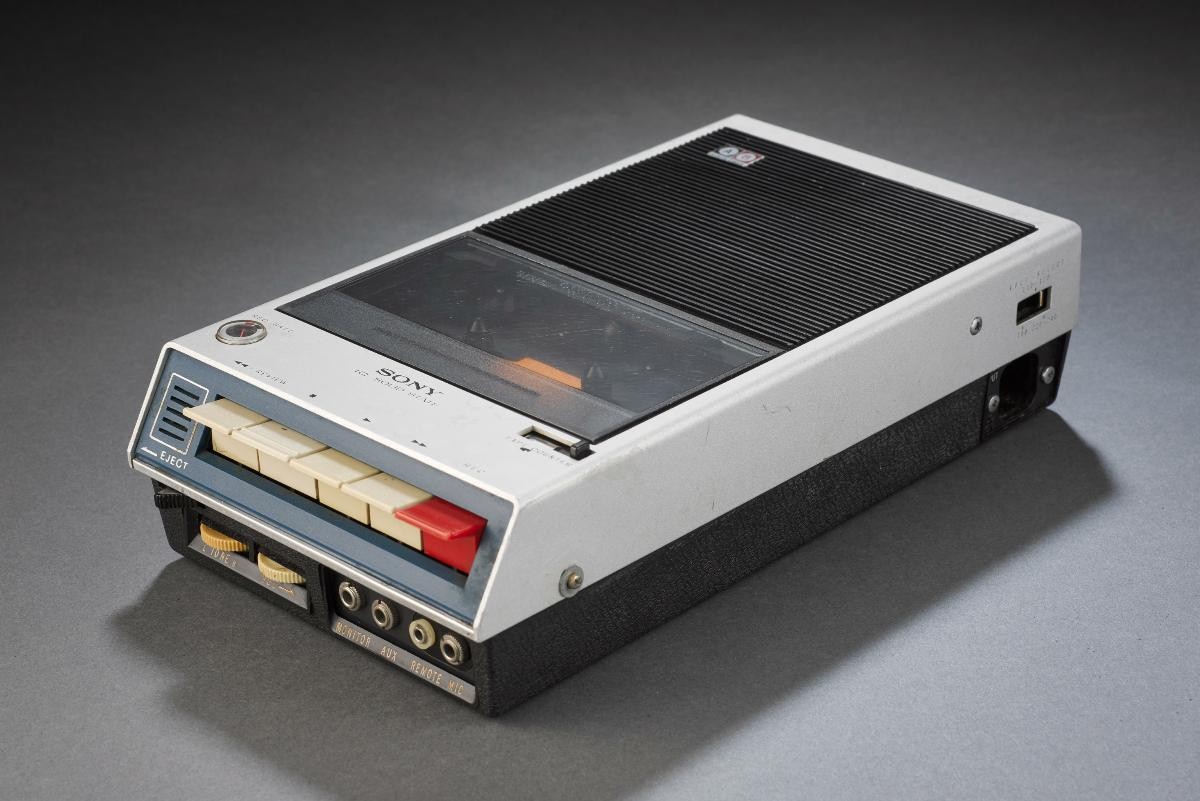 Sony cassette-corder TC-110A used by Lee Kuan Yew