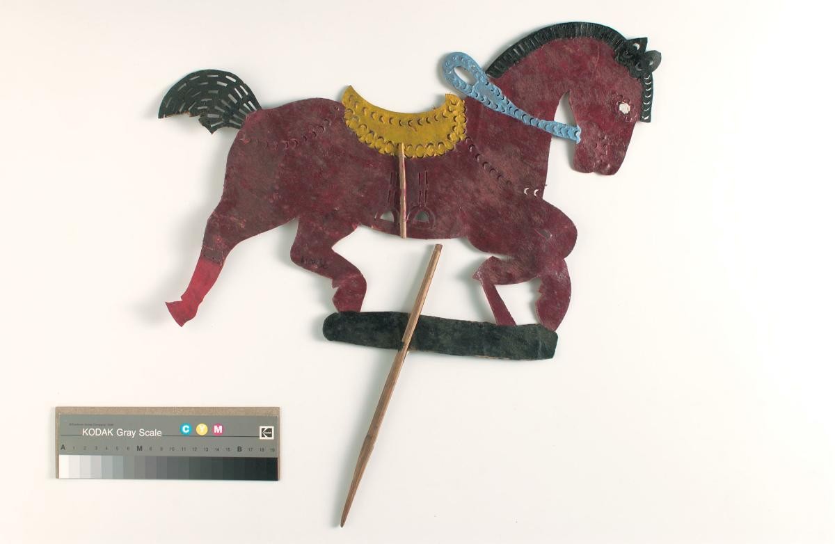 Shadow puppet, horse