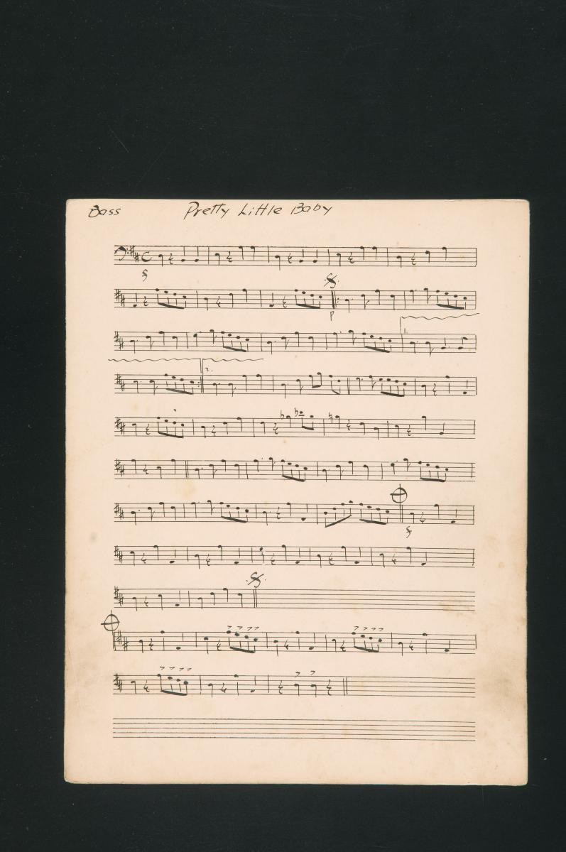 ‘Pretty Little Baby’ music score