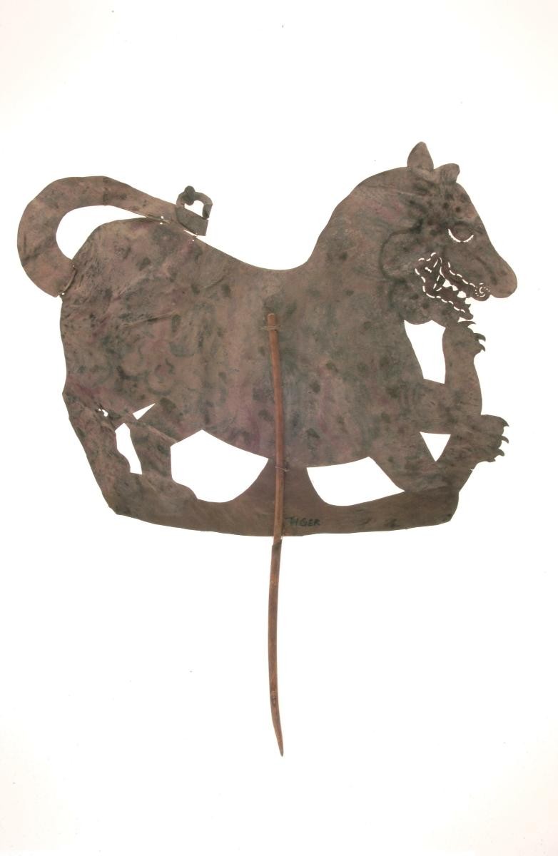 Shadow puppet, tiger