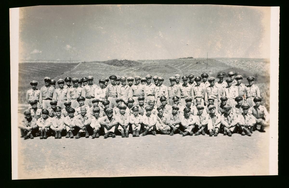 Group photograph of military officers