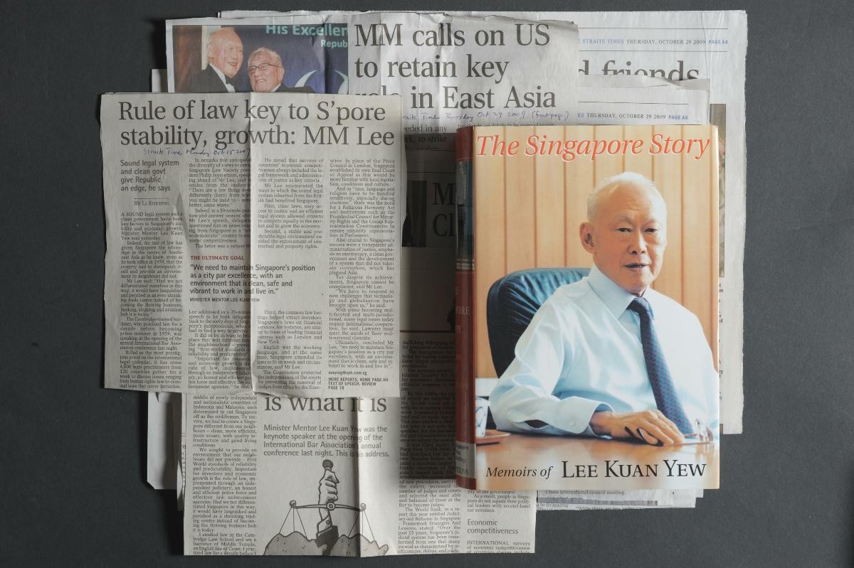'The SIngapore Story: Memoirs of Lee Kuan Yew' (1st Edition)