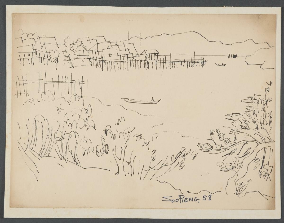 Untitled (Water Village from Afar)