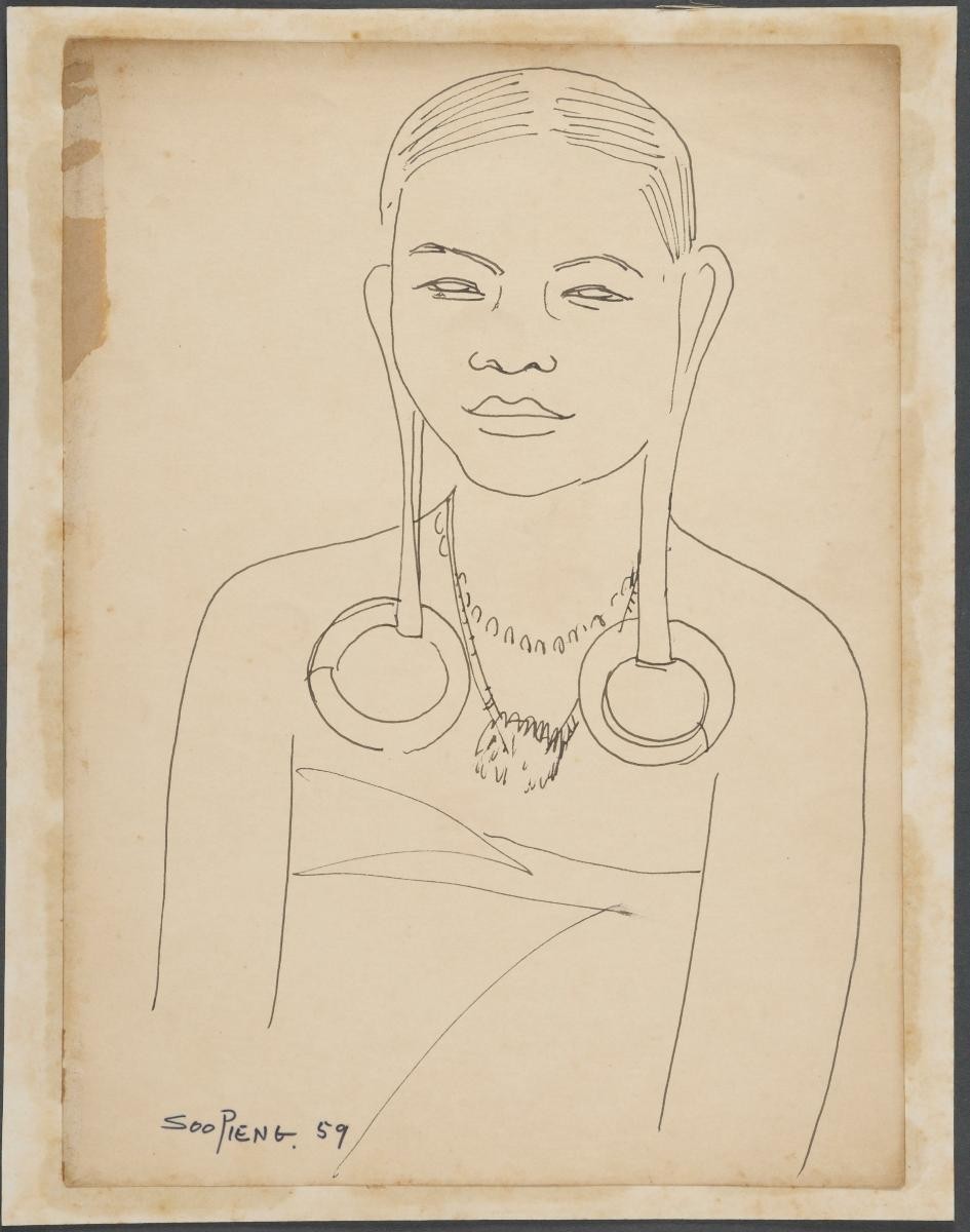 Untitled (A Dayak Woman 4)