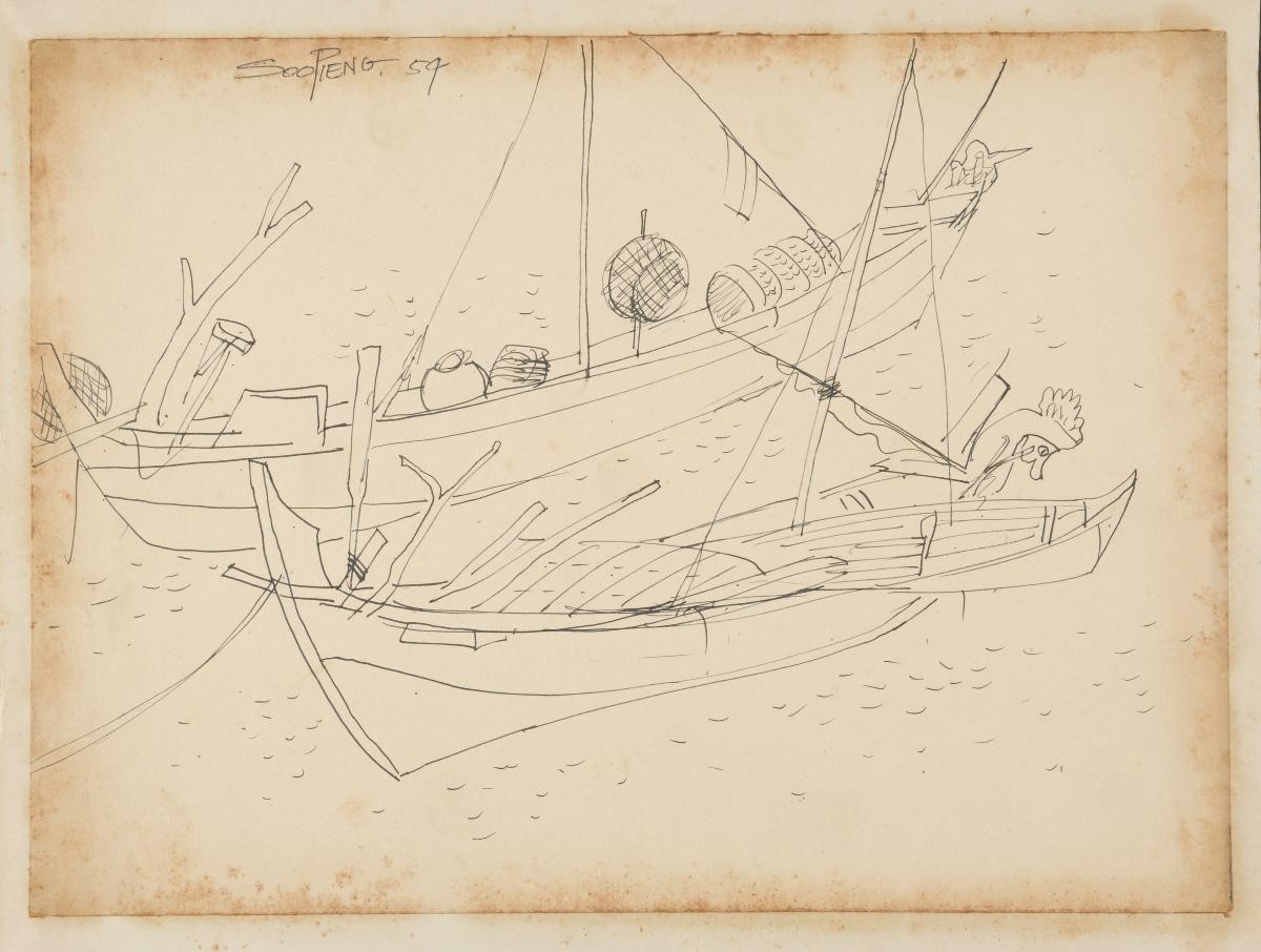 Untitled (Two Boats)