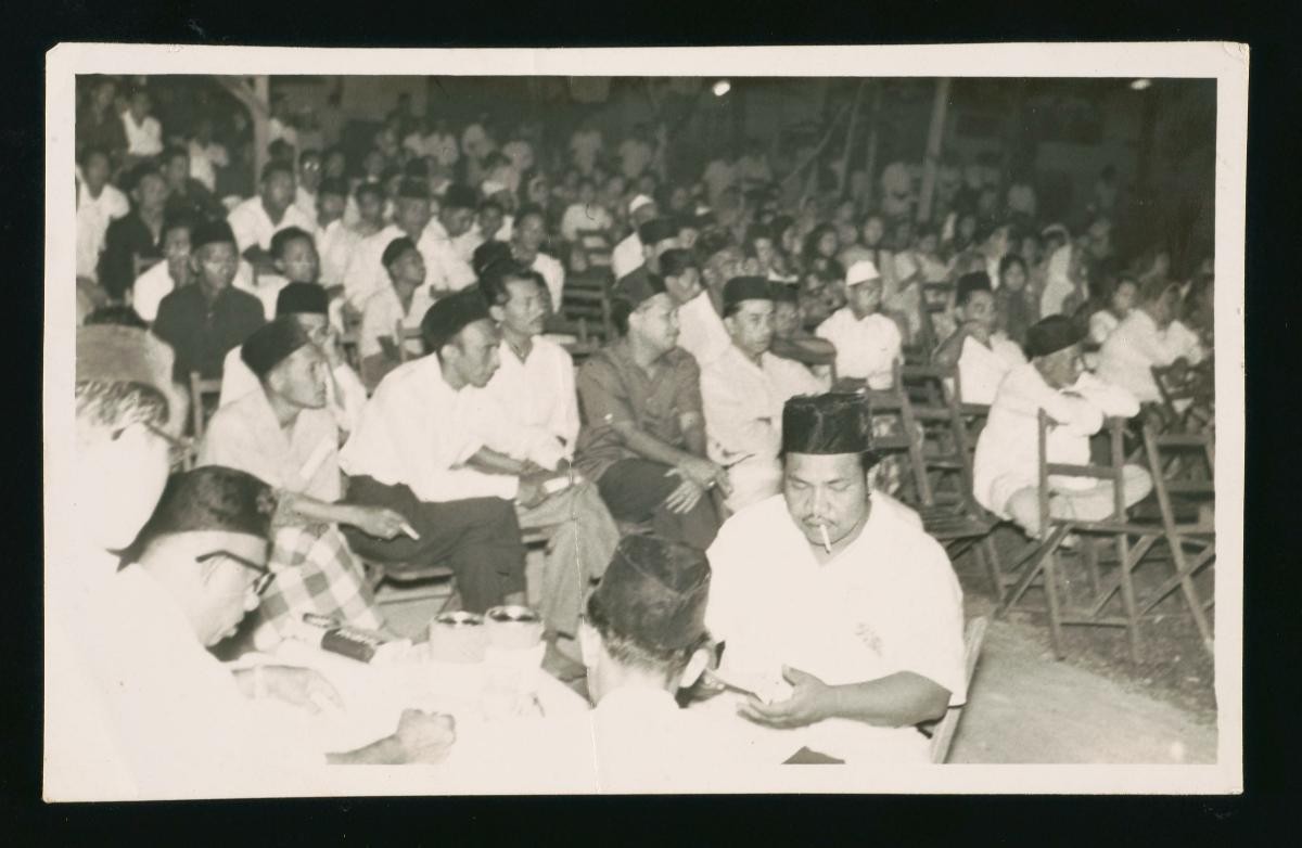 Audience at a Quran recitation competition