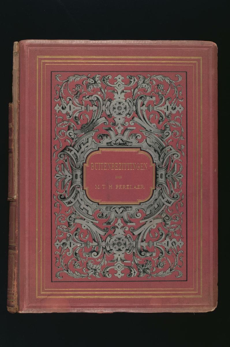 A rare book entitled ‘De buitenbezittingen/Door’ by M.T.H. Perelaer and W.A. van Rees
