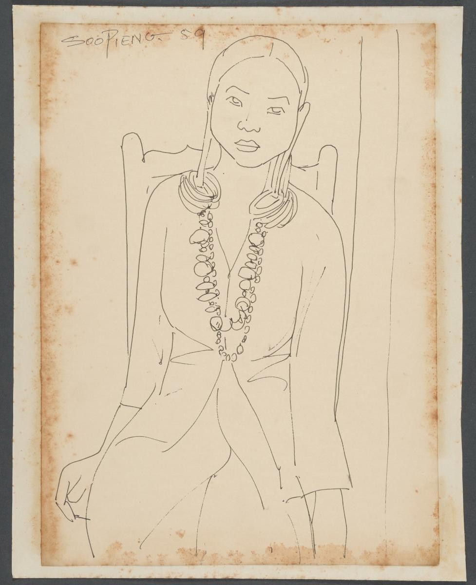 Untitled (A Dayak Woman 2)