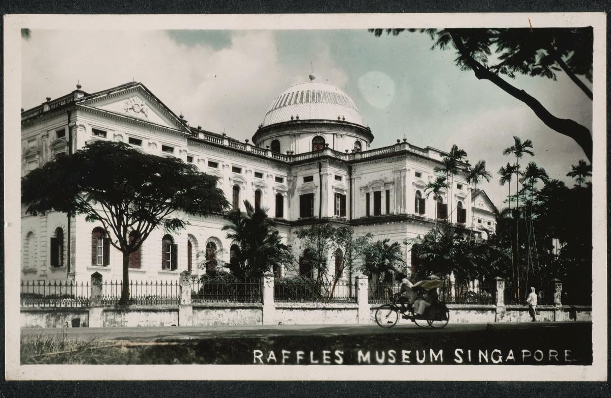 The exterior of Raffles Museum
