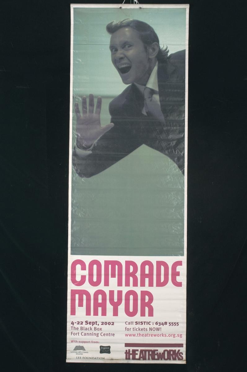 TheatreWorks’ ‘Comrade Mayor’ banner