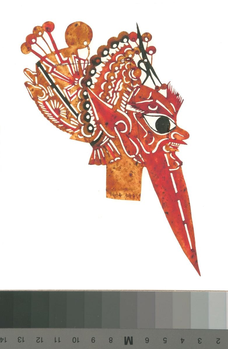 Shadow puppet, Wang Ling Guan or Qian Tangjun