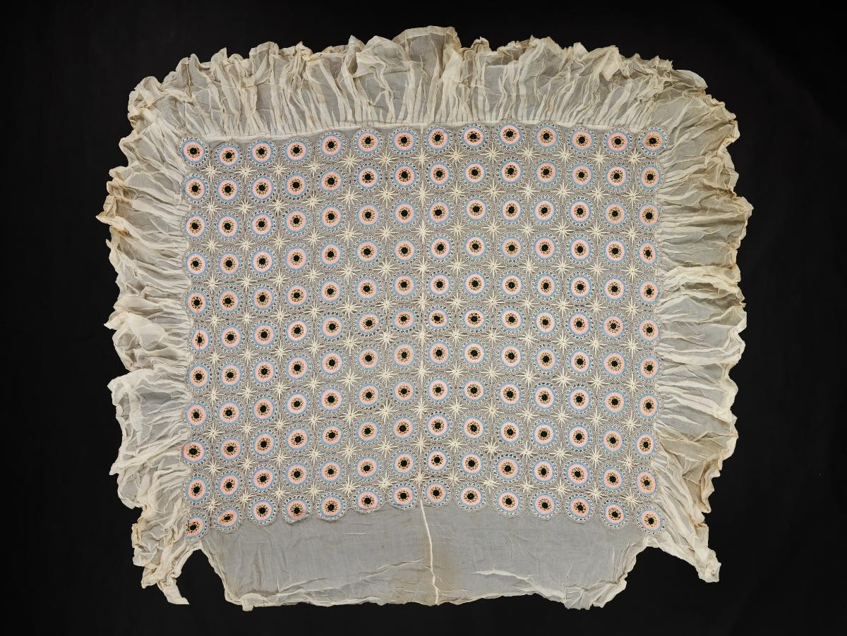 Crochet bedspread