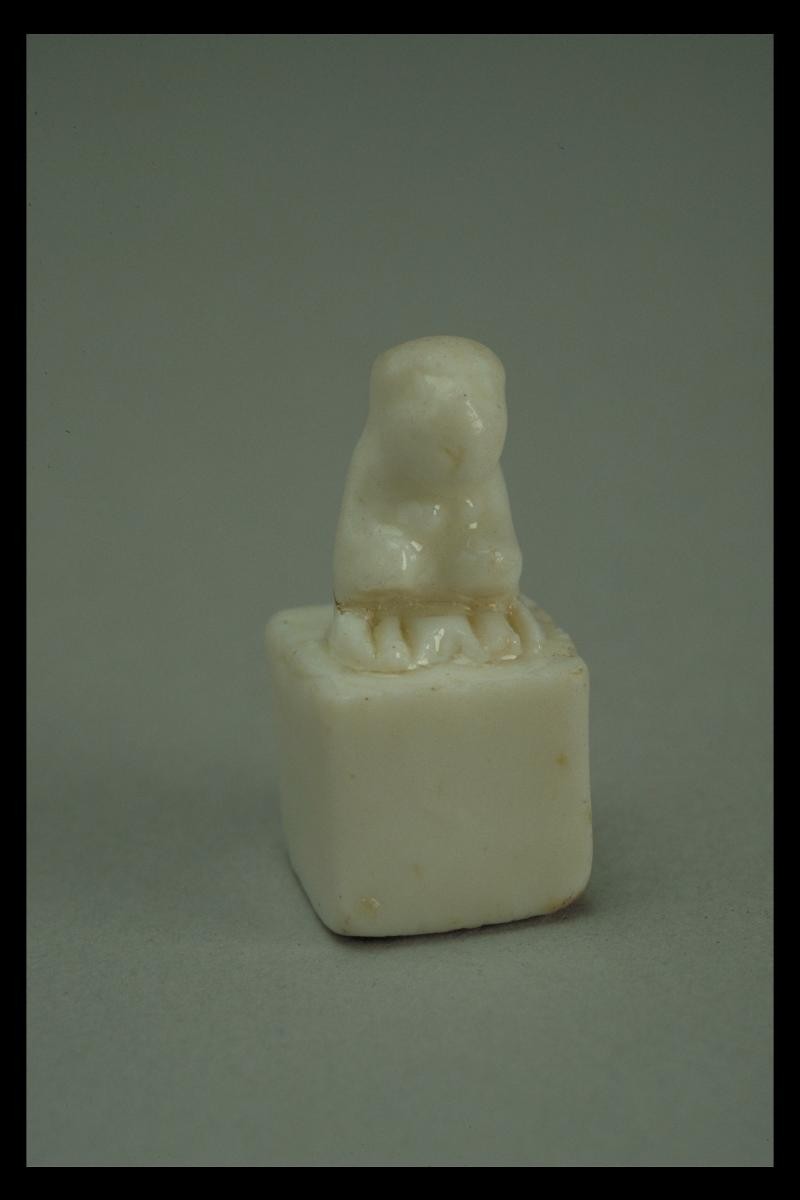 Miniature seal with monkey