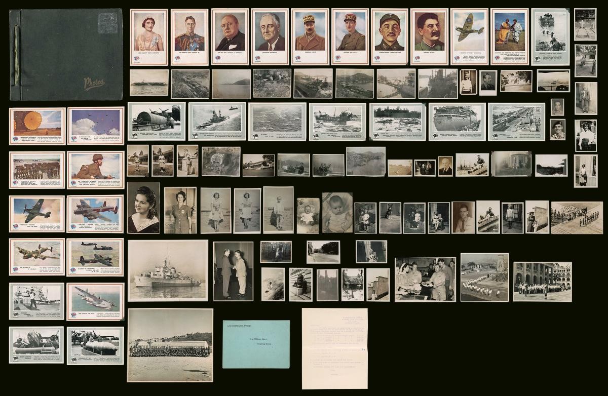 Album with photographs related to WWII