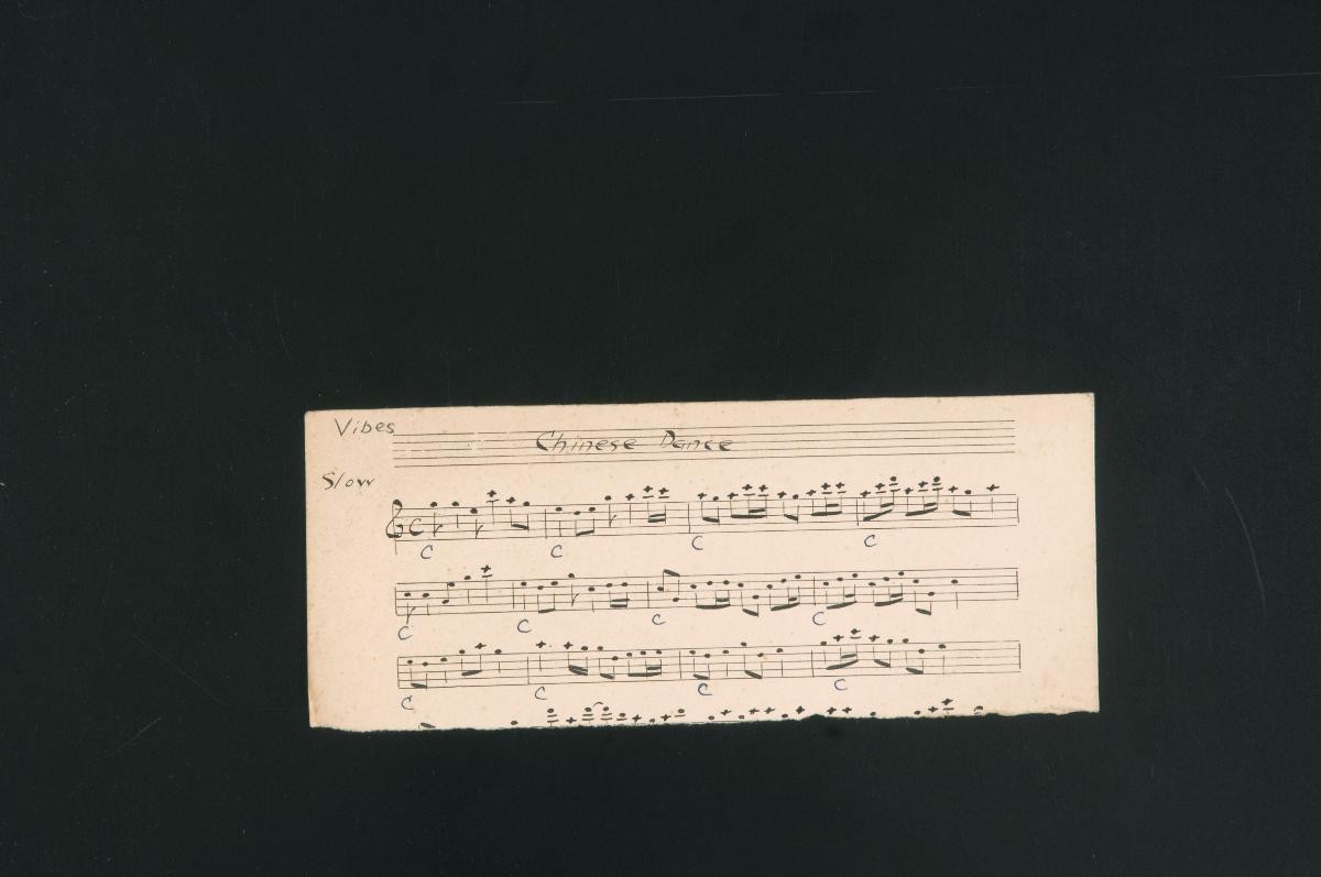 ‘Chinese Dance’ music score
