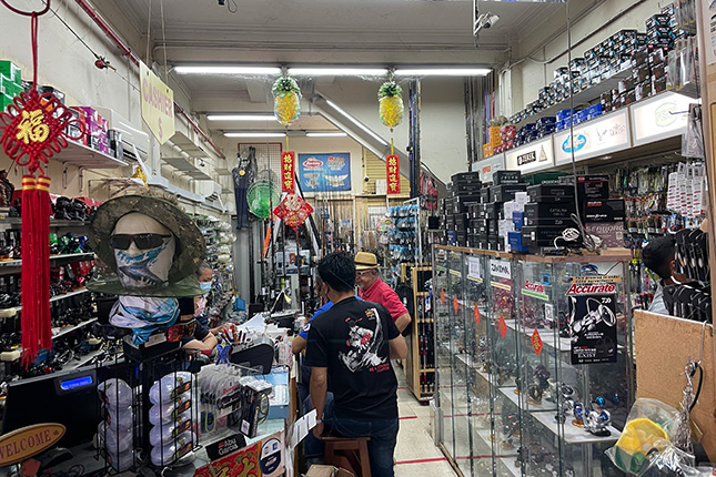 Volunteer Interior of Joe Fishing Tackle