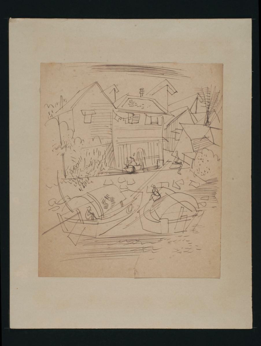 Untitled (Two Sampans)