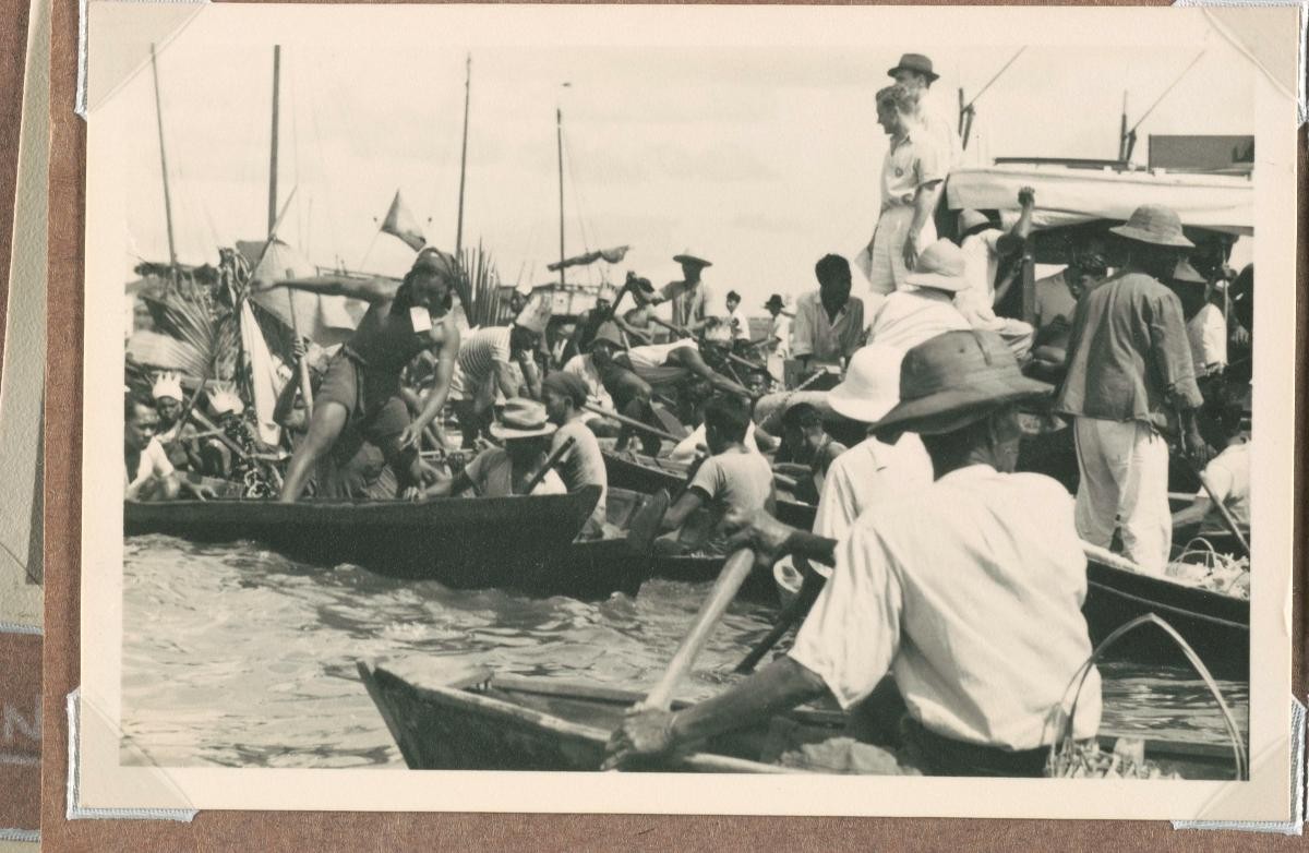 A scene from the New Year Regatta