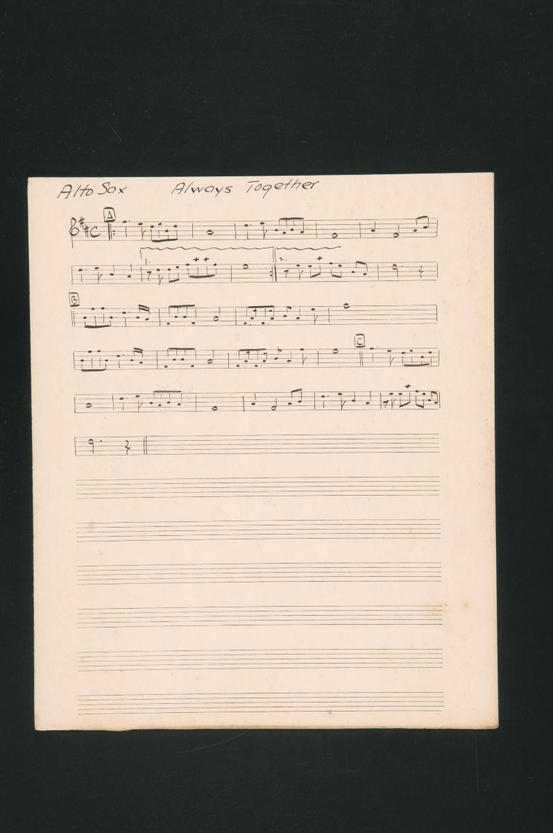 ‘Always Together’ music score