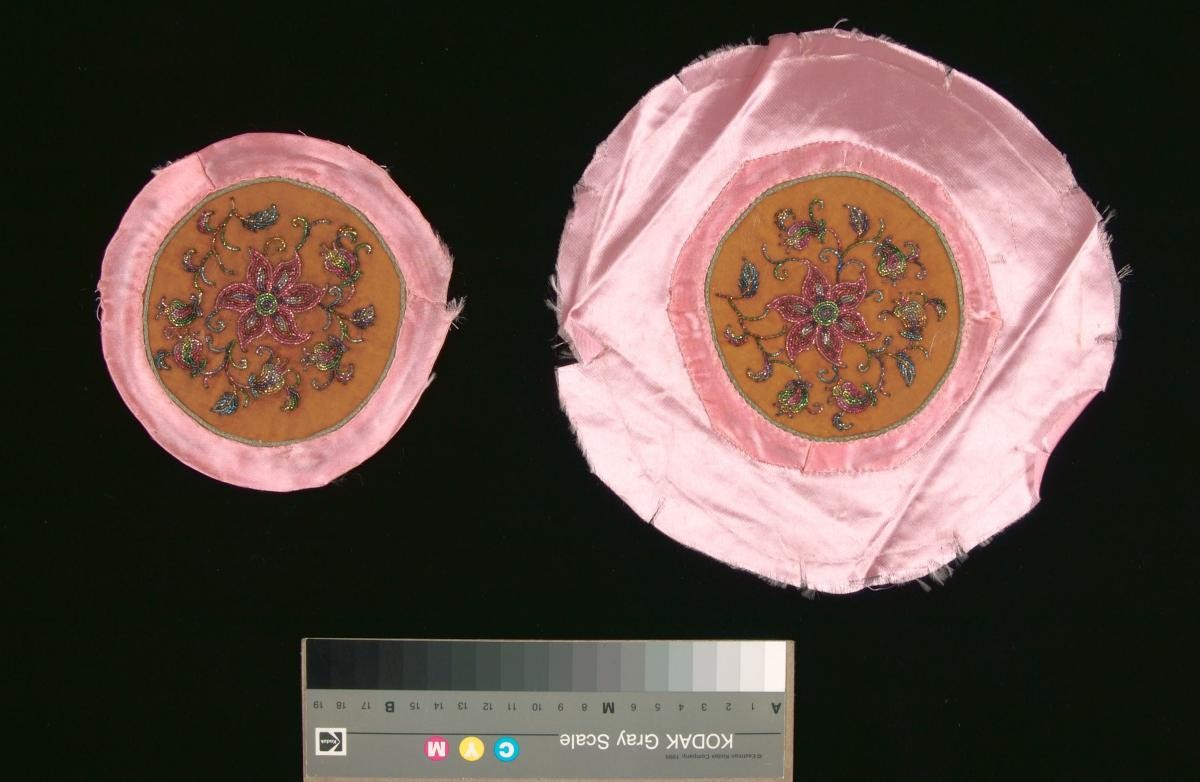Pair of bolster-ends