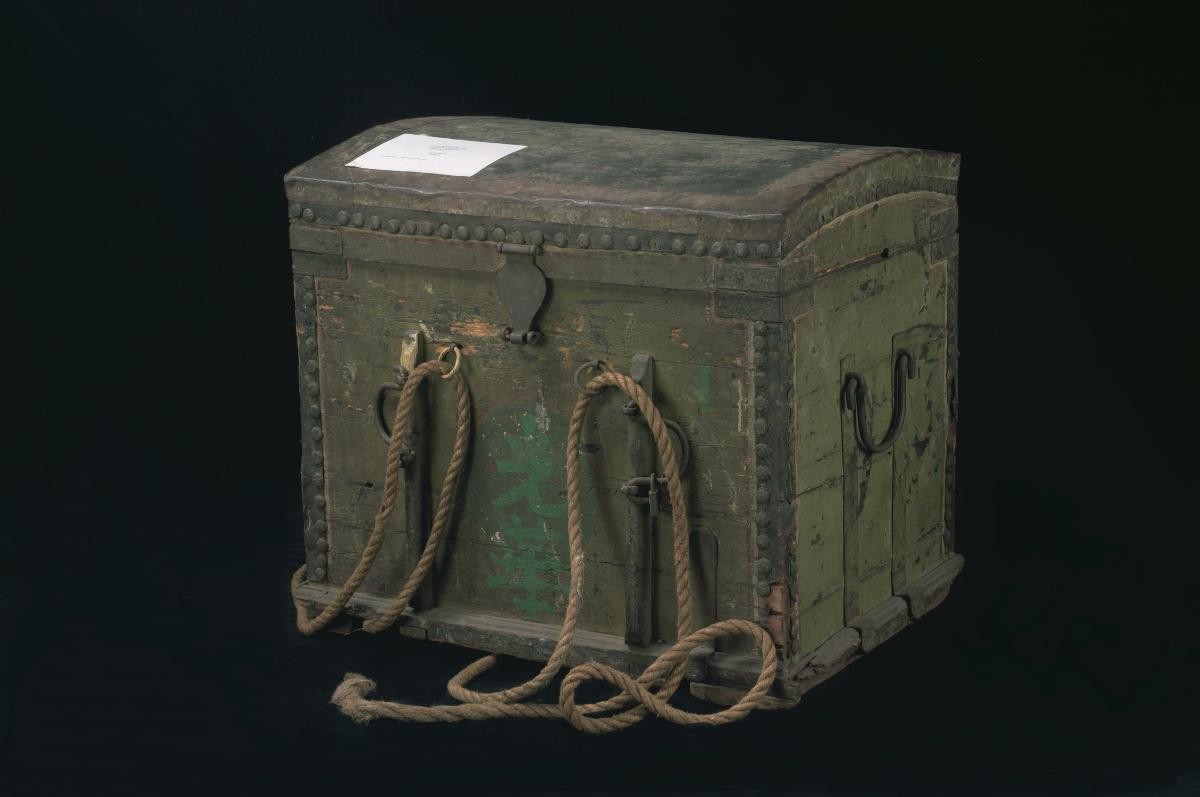 Wooden chest