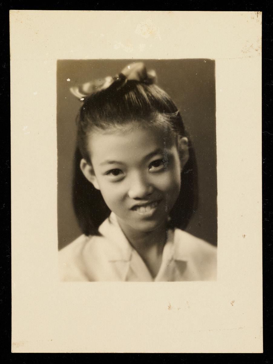 A Chinese teenaged girl