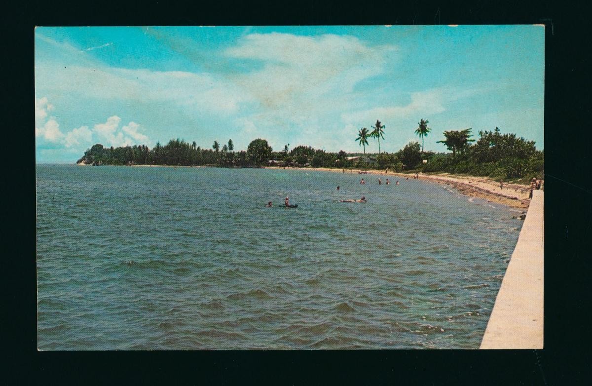 The beach at Tanah Merah