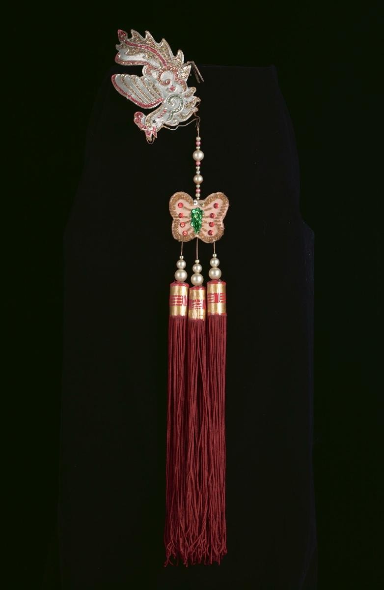 Chinese opera wedding hat tassel