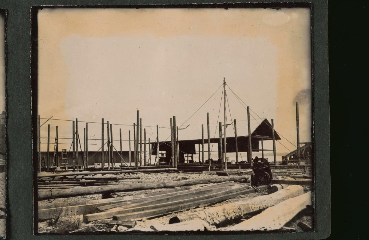 Construction and installations on Pulau Bukom