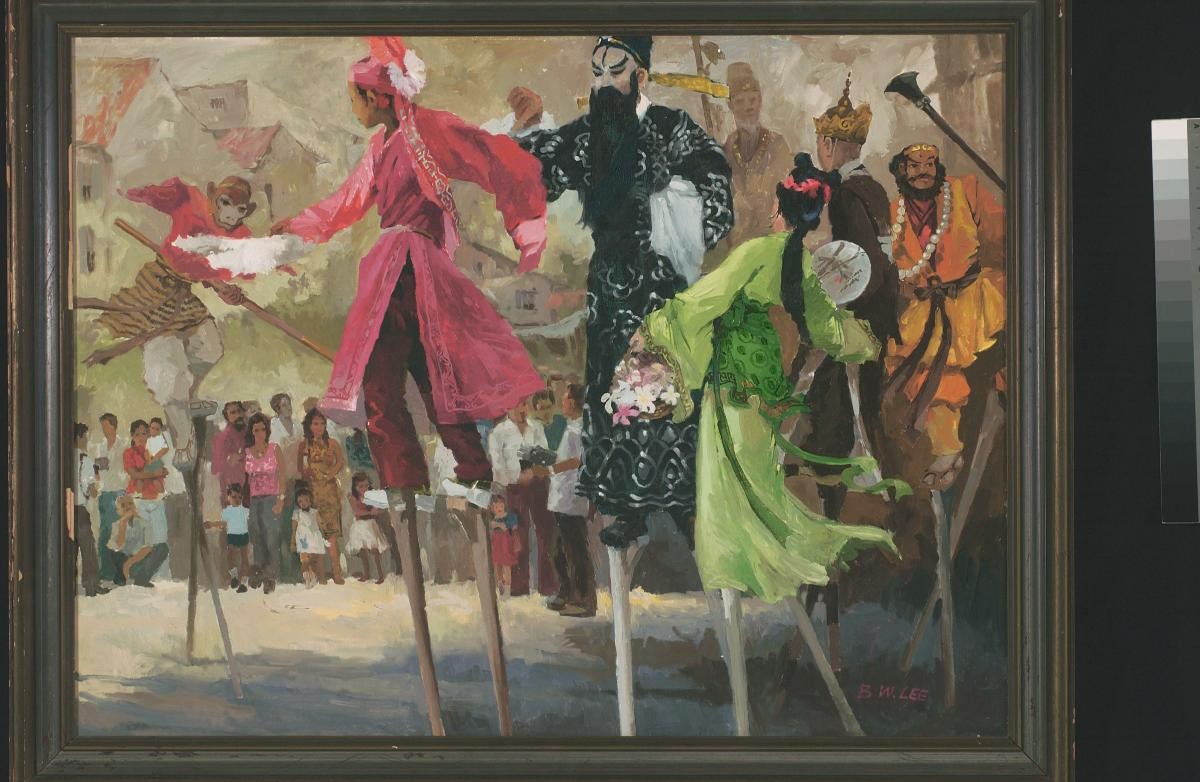 Chingay (Stilt Walkers)