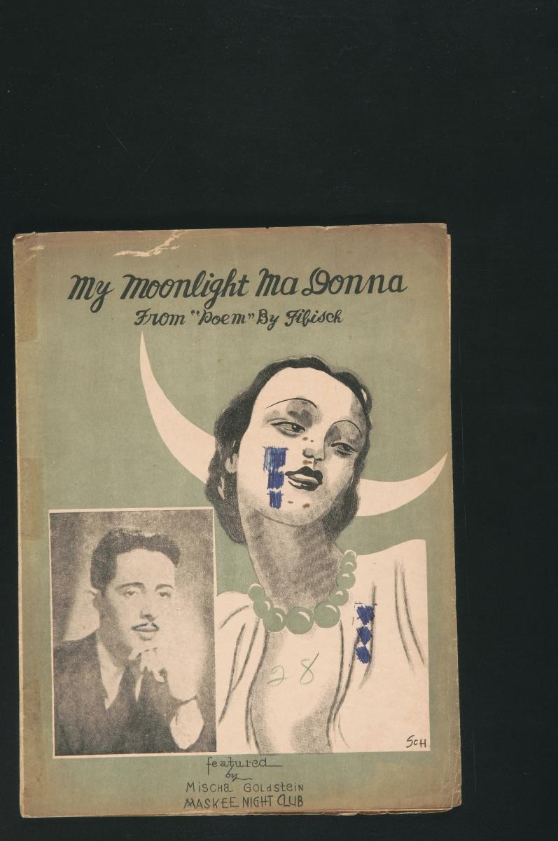 ‘My Moonlight Madonna’ music score cover