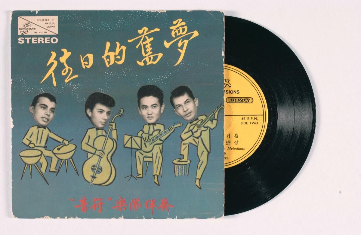 Chinese vinyl record titled ‘Wang Ri De Jiu Meng’, TKE-2244