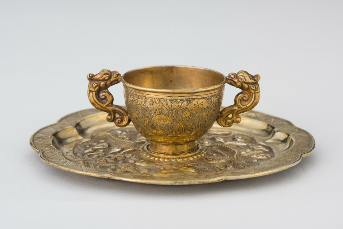 Cup with saucer