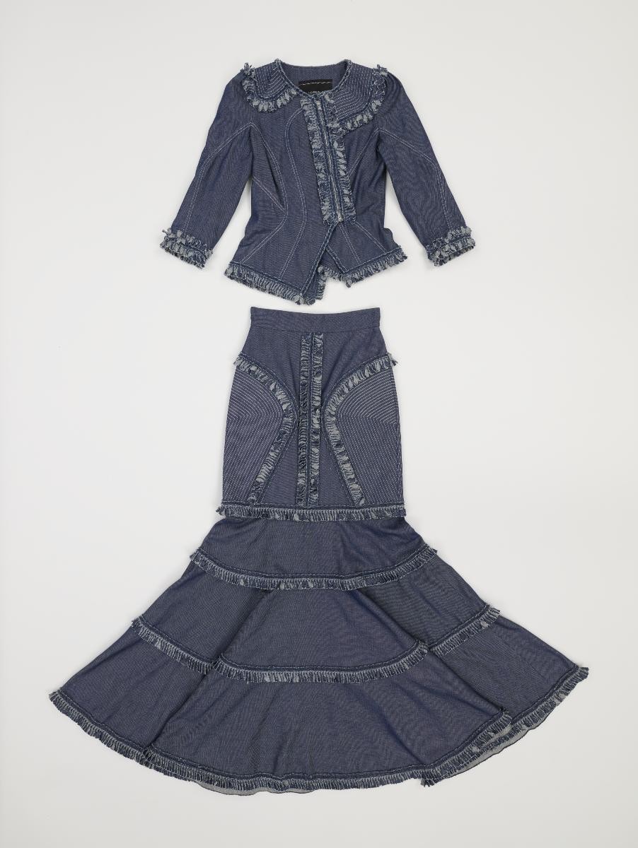 Jacket and skirt