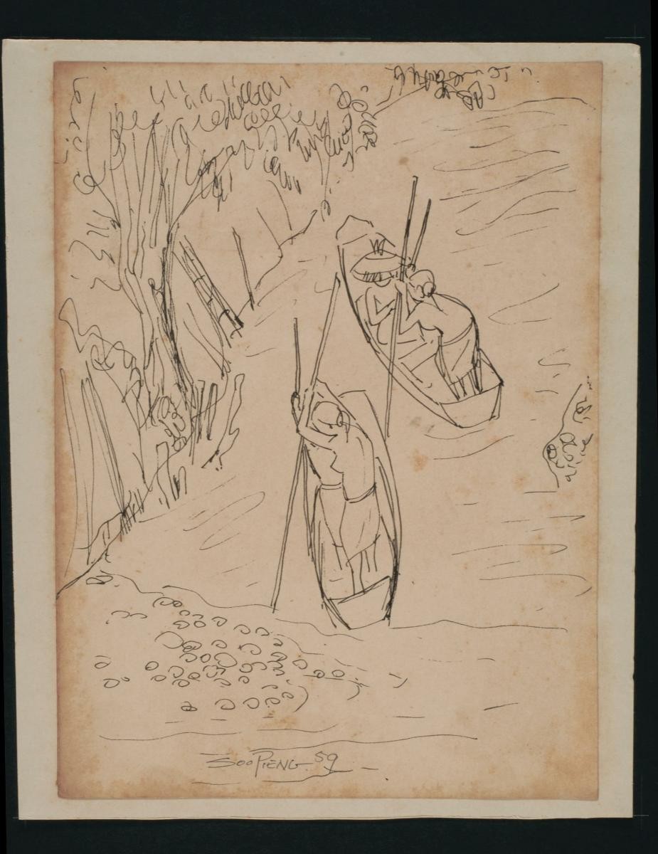 Untitled (Villagers Setting Off)