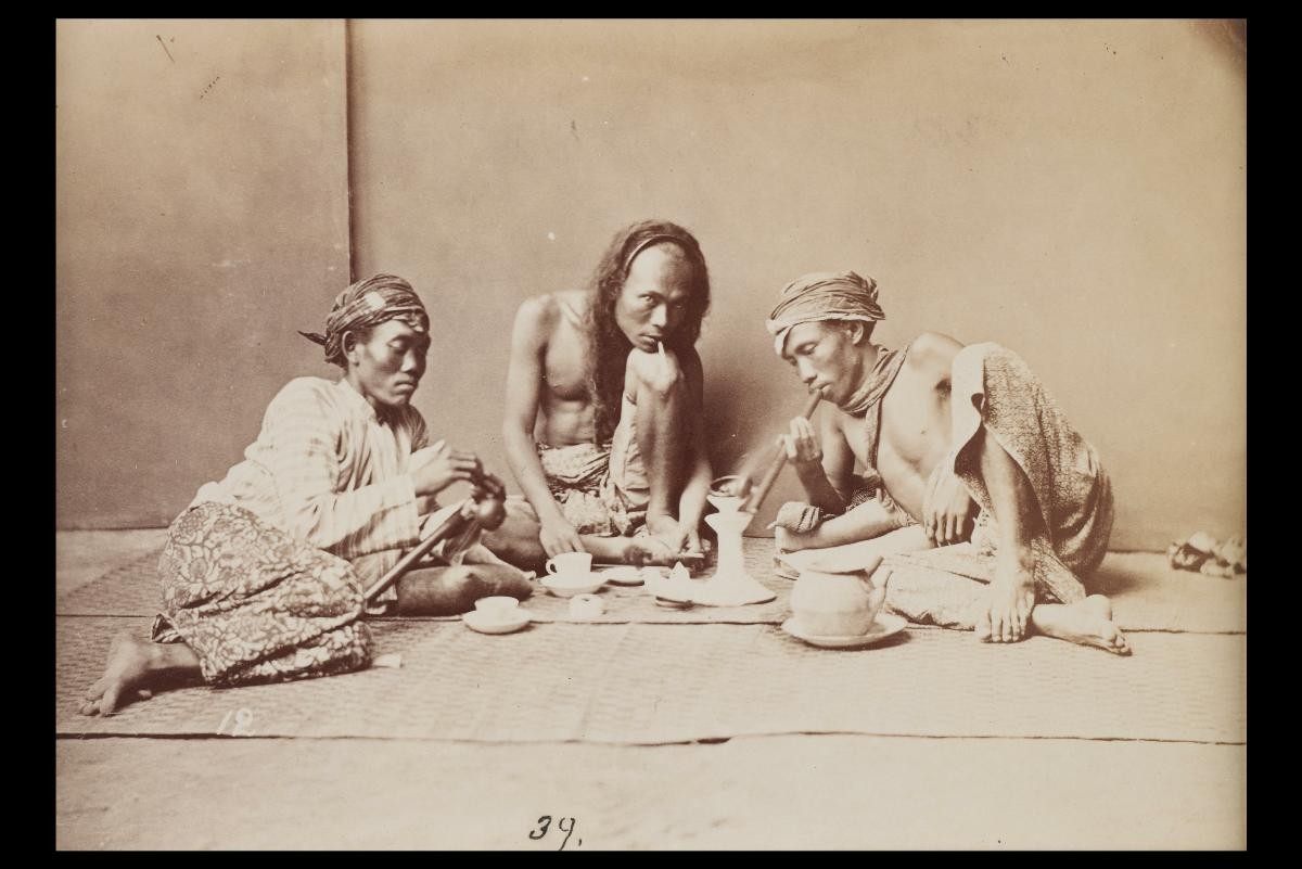 Untitled (Javanese smoking)