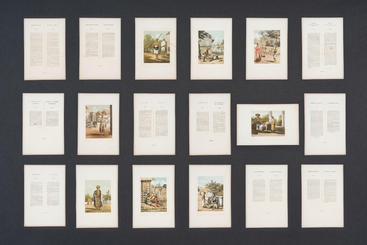 A set of eight prints by Auguste van Pers