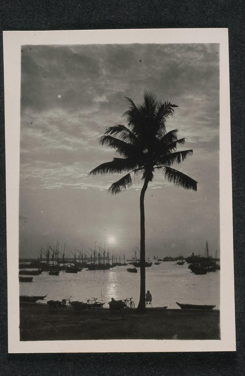 Sunset at the sea