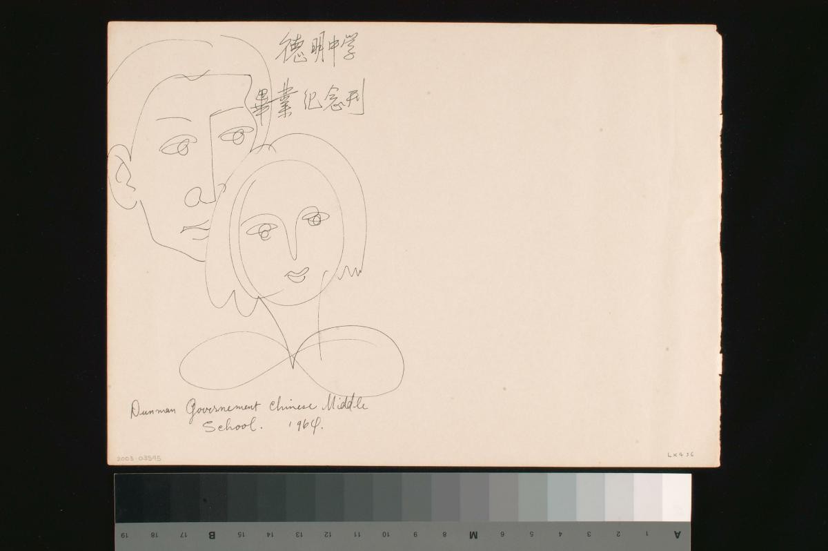 Face Studies 12 (Sketches for Dunman Sec. Annual Book)