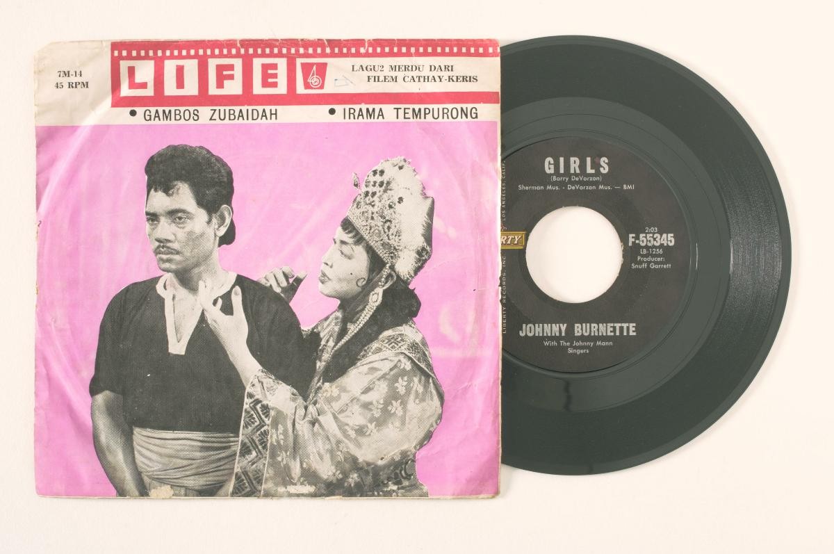 Vinyl record and cover