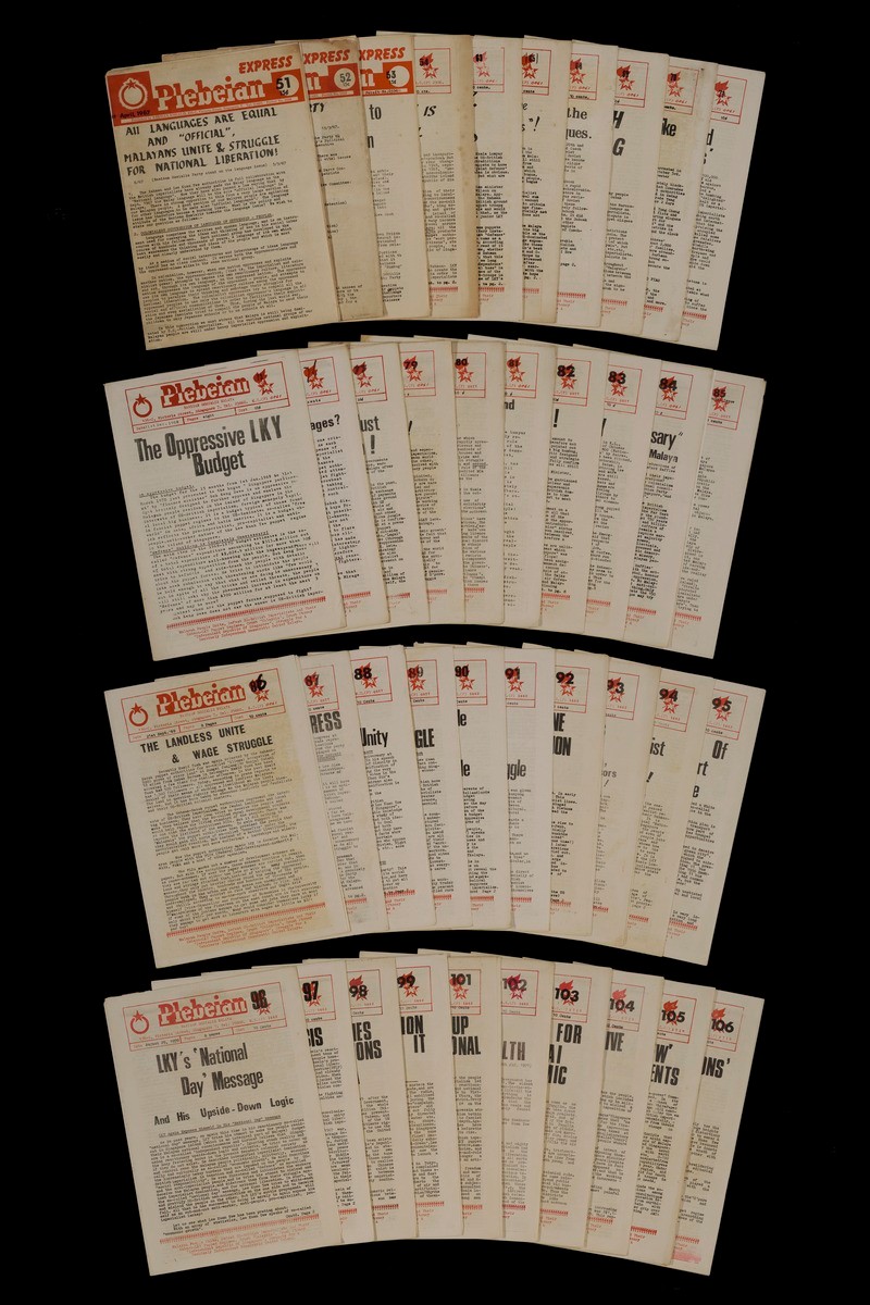 Plebeian Express series – publication of the Barisan Sosialis