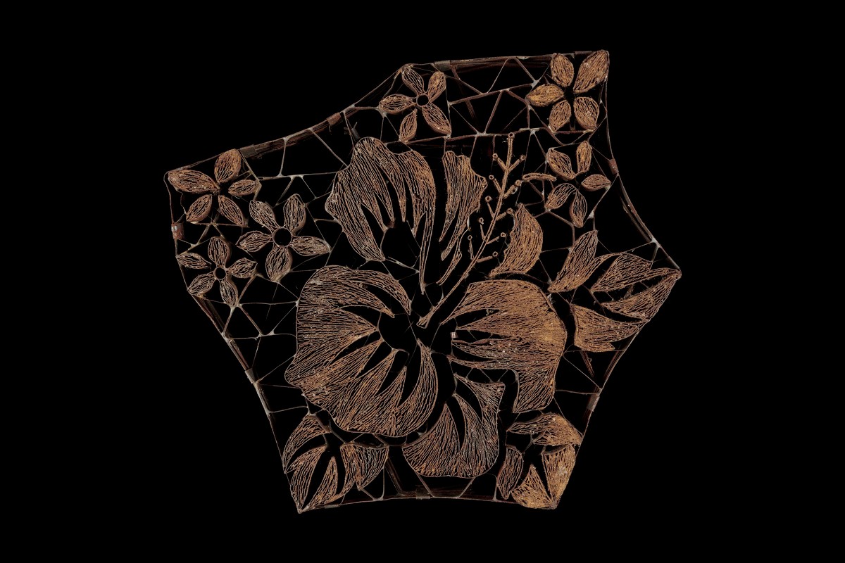 Hibiscus stamp
