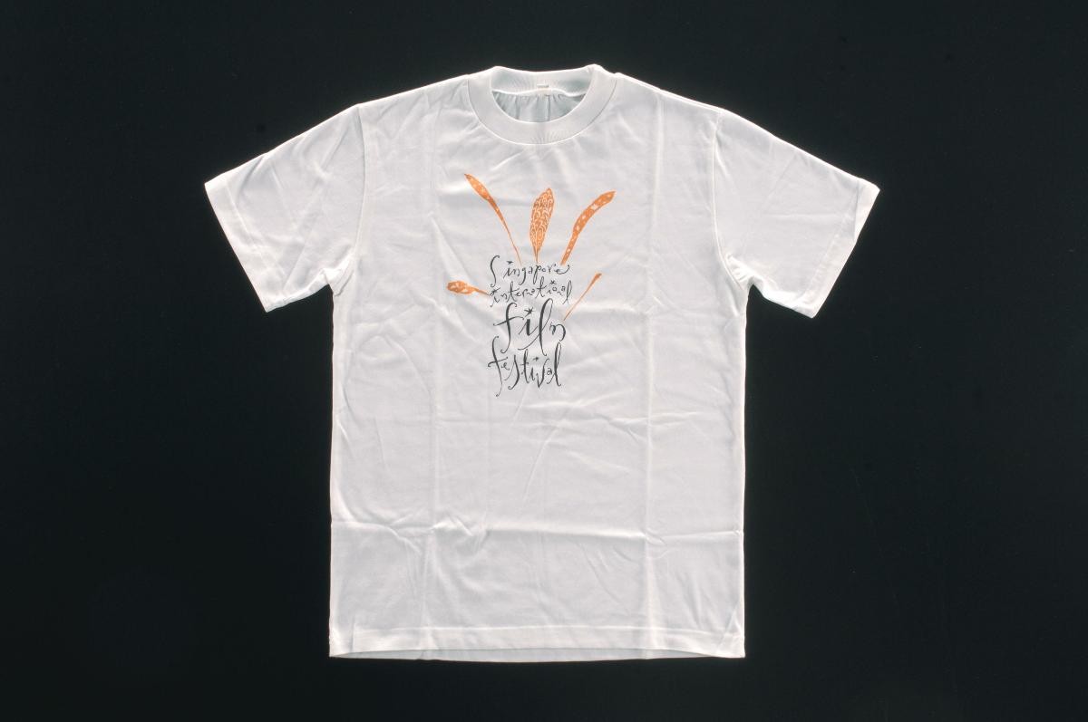 Commemorative T-shirt for the 10th Singapore International Film Festival (SIFF)