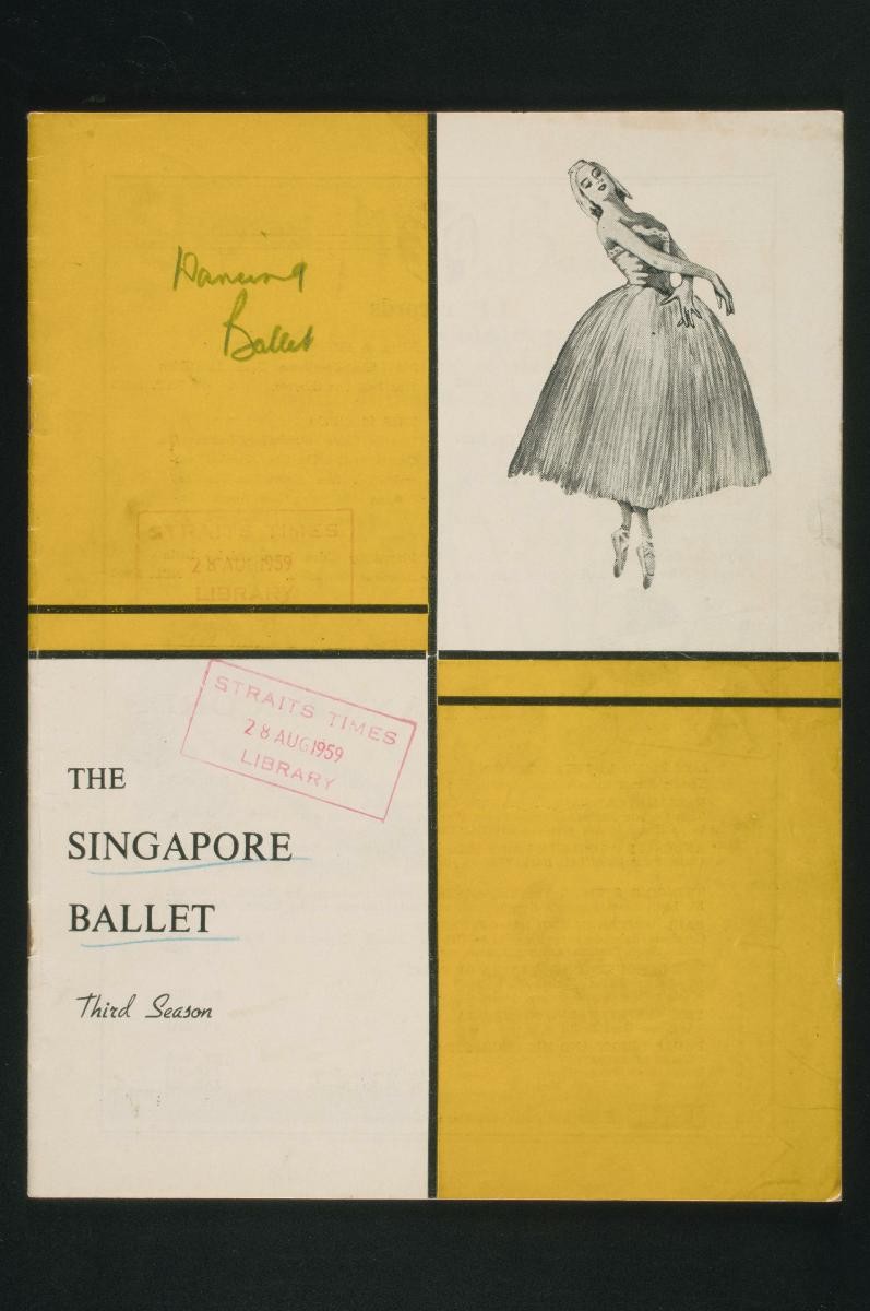 Programme booklet for the Singapore Ballet