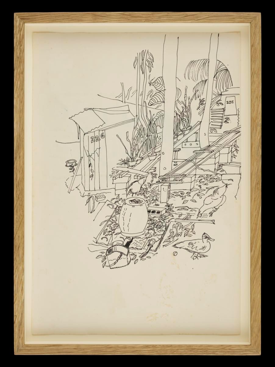 Around The Artists Village: Farming landscape at Lorong Gambas