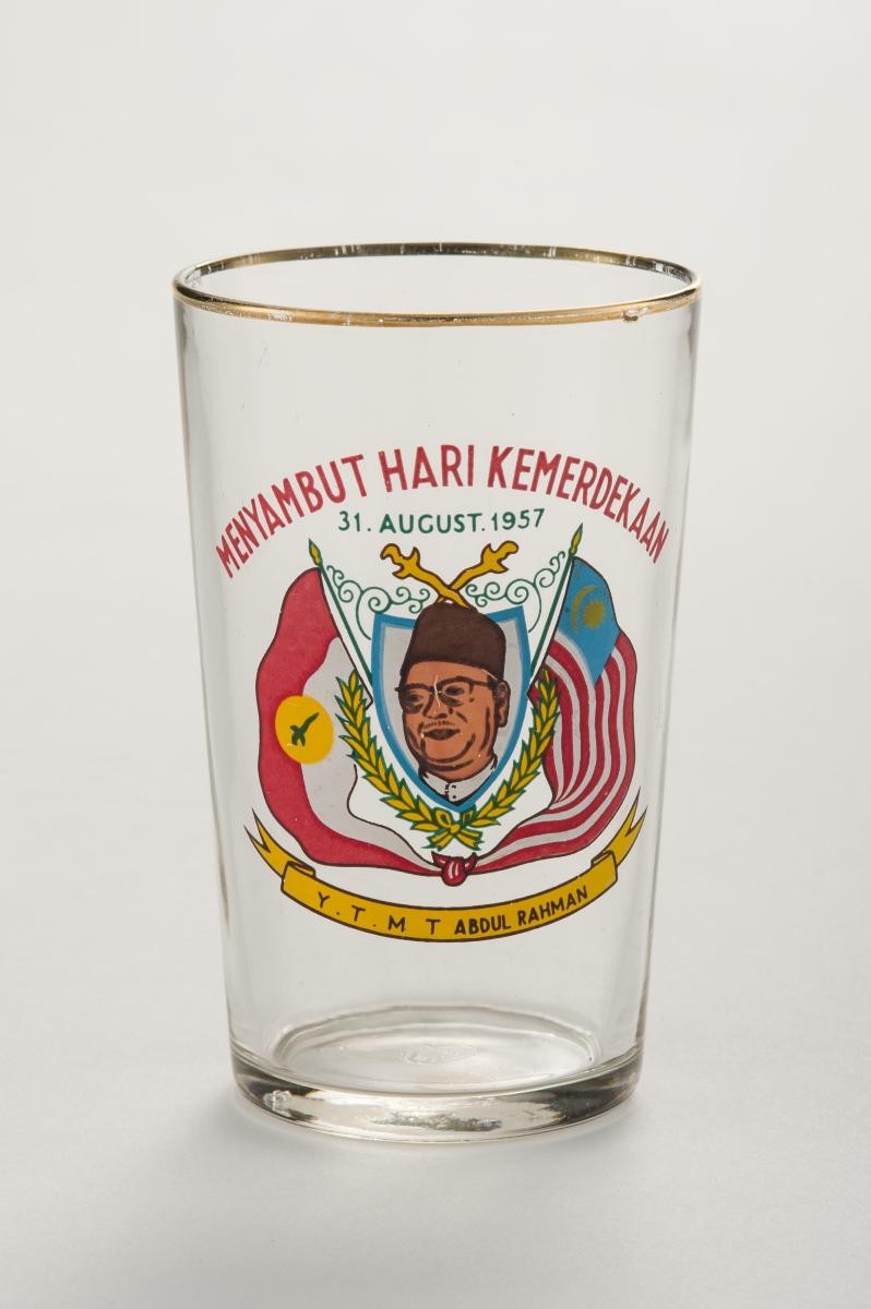 Malaya Merdeka Day Glass Tumbler