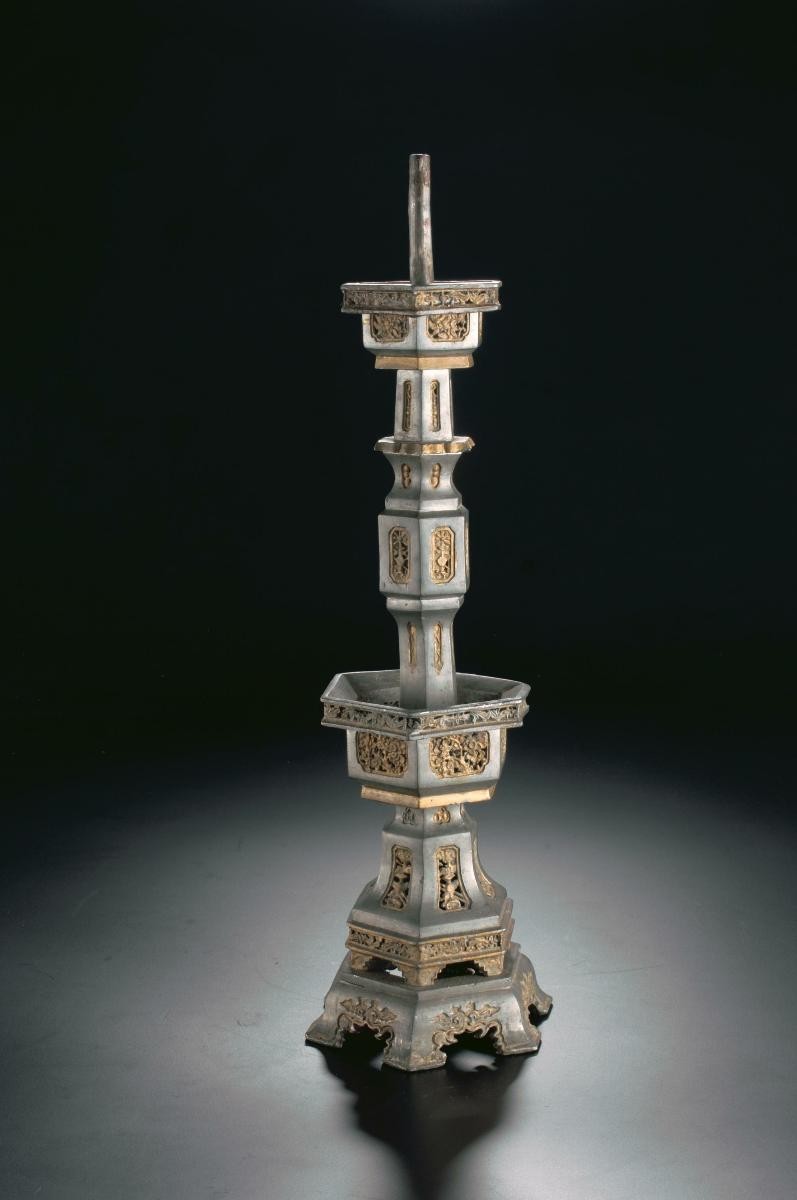 Taoist candle stand