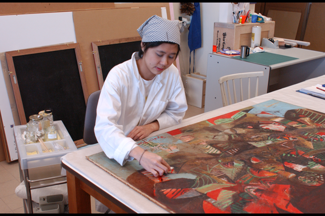 The Rising of the Pantheon: Conserving a Set of Yao Hill Tribe Paintings